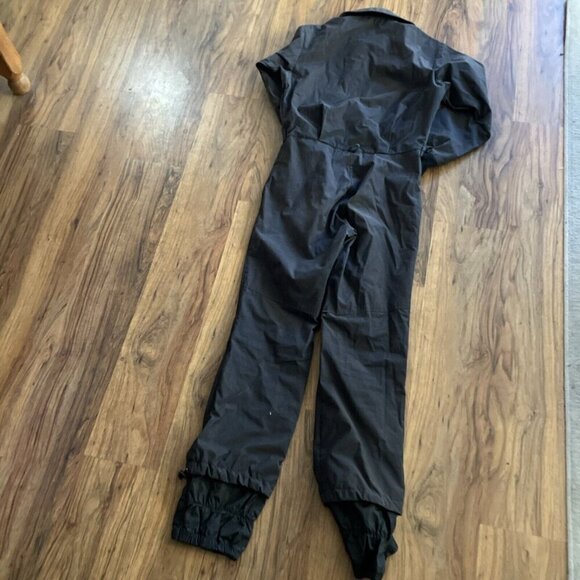 Serac Snow/Ski Suit One Piece Men’s 40 Zip Front Poly Blend Vintage USA Black - Picture 2 of 13